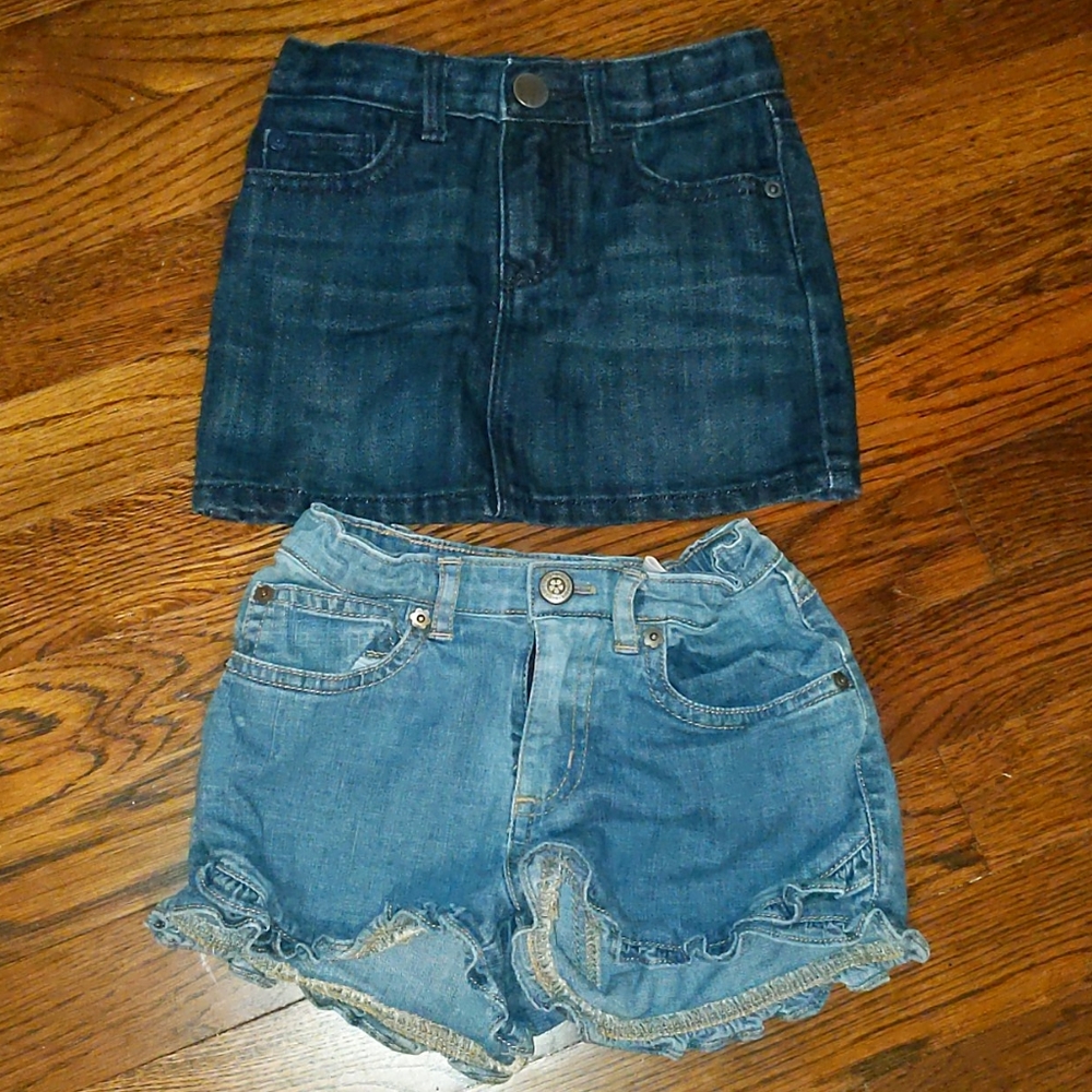 Baby Gap Denim Shorts & Skirt Bundle 2T
